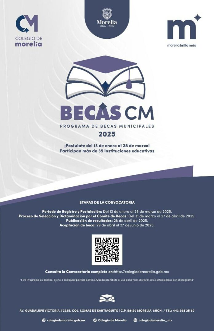 Becas del Colegio de Morelia