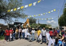 Arranca Víctor Vázquez obra en La Soledad de Santa Ana, Puruándiro