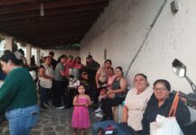 Alegría y fe en Chucándiro con la llegada de los peregrinos de a pie al Tepeyac