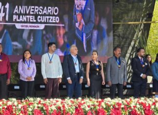 Colegio de Bachilleres Plantel Cuitzeo celebra su 41° aniversario con orgullo, historia y compromiso educativo