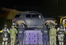 Intensifican operativos de seguridad en Zinapécuaro; abaten a dos criminales y aseguran camionestas y arsenal