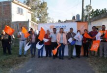 Arranca Gabriel Molinero pavimentación en la calle Nicolás Bravo, de La Goleta