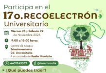 Recoelectrón Universitario: 28 y 29 de noviembre en la UMSNH