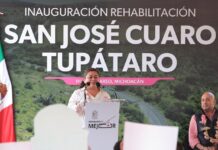 Rehabilitación de carretera en Huandacareo traerá beneficio social: Belinda Irurbide