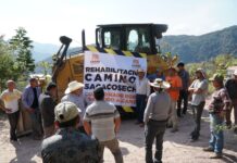 Arranca en Arúmbaro el Programa de Caminos Saca Cosechas en Charo