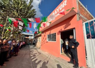 Inauguran Centro Deportivo y Estancia del Adulto Mayor en Peña del Panal, Tarímbaro