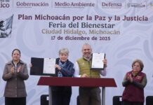 Se refuerza Plan Michoacán; firman Bedolla y Alicia Bárcena acuerdo estratégico por el medio ambiente