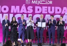 Bedolla presenta reforma constitucional para frenar endeudamientos de largo plazo en Michoacán