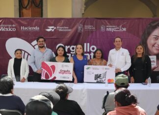 Entregan 52 tarjetas más “Orgullo Migrante” en Cuitzeo