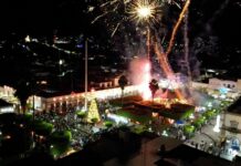 Se ilumina Puruándiro por la Navidad