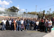 Yankel Benítez constata mejoras en la Escuela Secundaria Técnica 108