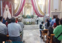 Llama la iglesia a que cada persona sea un apóstol de la paz, en Indaparapeo