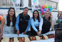 Entre sonrisas y comunidad, Celeste Ascencio comparte Rosca de Reyes con familias de Primo Tapía