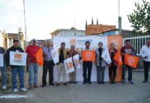 Arranca pavimentación con concreto hidráulico, en calle de Zurumbeneo