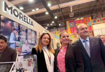 Morelia fortalece su posicionamiento turístico en la FITUR