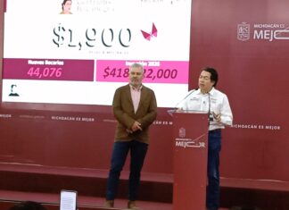 “El abrazo de la República”; Michoacán blinda la trayectoria escolar de 827 mil estudiantes con becas universales