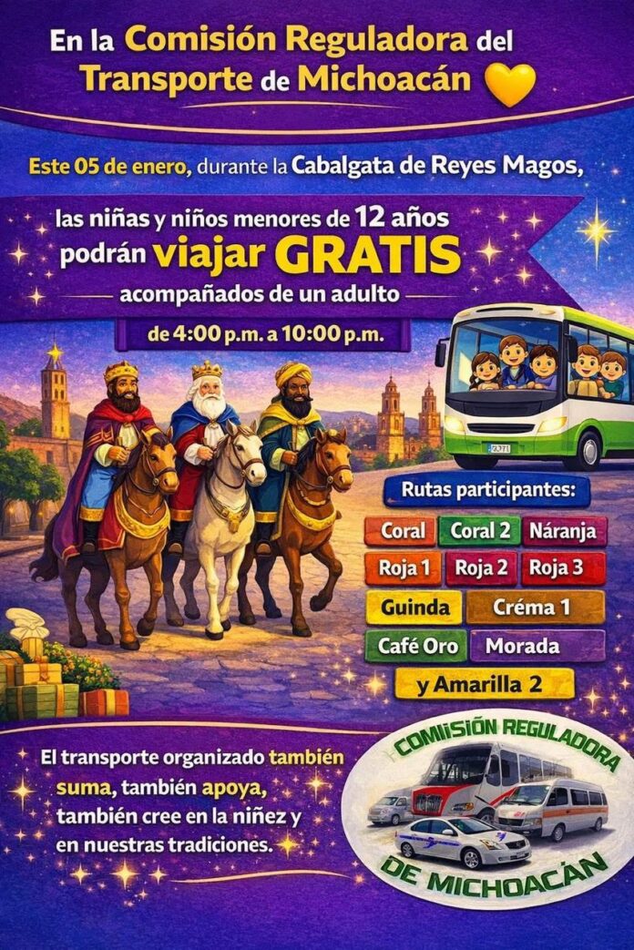 transorte reyes magos