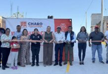 Lista primera etapa de pavimentación de la calle Santa Elena, en Charo