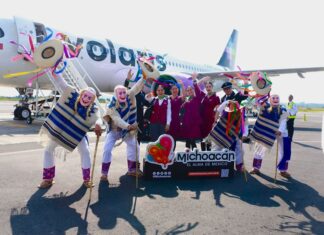 Michoacán reporta incremento del 19% en flujo de pasajeros aéreos durante enero: Sectur