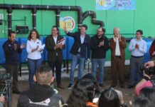 Inaugura Alfonso Martínez sistema de captación pluvial con FEMSA en la Secundaria Técnica 150 de Morelia