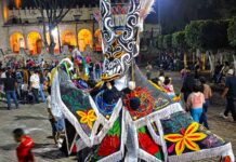 Con fiesta y tradición se vive el Desfile de Toritos de Petate Cuitzeo 2026