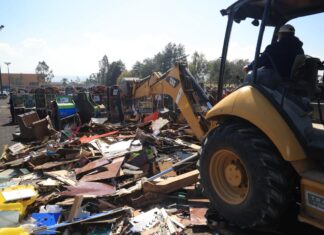 Continúa la destrucción de máquinas tragamonedas en Michoacán