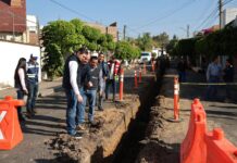 Invierte Gobierno de Alfonso Martínez 130 millones de pesos en obras hídricas en Morelia