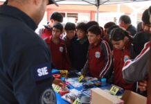 Guardia Civil despliega “Ponte en Guardia” en Cuitzeo para proteger a estudiantes