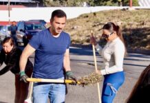 Impulsan Yankel Benítez y vecinos jornada de limpieza en colonia Francisco Xavier Clavijero