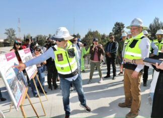 En abril se abre circulación de carriles elevados del puente de Policía y Tránsito de Morelia: Bedolla