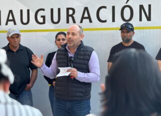 Alcalde Eric Gaona inaugura obra histórica en la Col. Miguel Hidalgo en Tarímbaro