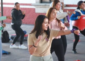 Imparte Cuitzeo exitosa Clase de Defensa Personal para las mujeres del municipio