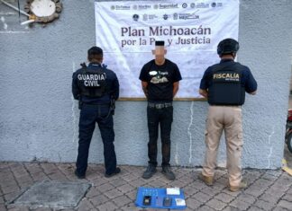 SSP detiene a 2 presuntos integrantes de una célula delictiva en Tarímbaro y Álvaro Obregón