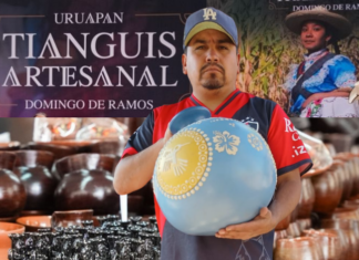 Destacan alfareros de Zinapécuaro en el 65 Concurso Artesanal de Domingo de Ramos en Uruapan