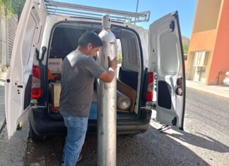 Aseguran y destruyen contenedores de gas cloro en Tarímbaro