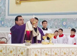 Agradece pueblo de Santa Ana Maya entrega y servicio al padre Jaime Oceguera