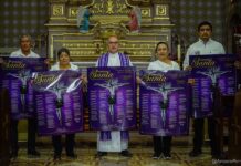 Alistan magna procesión del Señor del Amparo, en Semana Santa