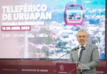 El 18 de abril se inaugura el primer Teleférico en Michoacán tras décadas de rezago vial