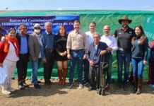 Yankel Benítez inaugura Huerto Comunitario de Telesecundaria ‘Fernando Montes de Oca’