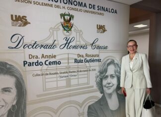 Yarabí Ávila resalta contribución de las mujeres en la ciencia; asiste a entrega del Grado de Doctorado Horonis Causa a las científicas Annie Pardo y Rosaura Ruiz