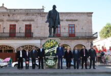 Ayuntamiento de Morelia conmemora CCXX Aniversario del Natalicio de Benito Juárez