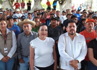 Entregan tarjetas Bienpesca en Cuitzeo y aceleran limpieza del lago