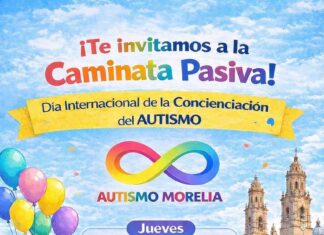 Convocan a una caminata pasiva por la concientización del autismo este 2 de abril en Morelia