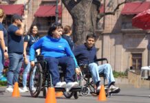DIF Morelia fomenta empatía y accesibilidad en el Día de la Silla de Ruedas