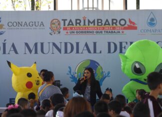 Conmemora Gobierno de Tarímbaro el Día Mundial del Agua con actividades para niñas y niños