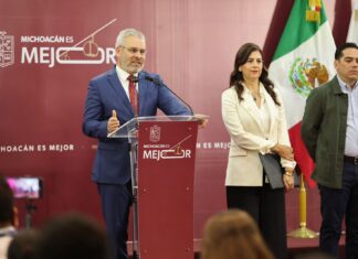 Plan Michoacán contempla inversión de 3 mil millones de pesos para renovar escuelas en todo el estado