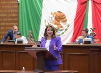 Fabiola Alanís presenta iniciativa de reforma electoral para Michoacán, alineada a la de la presidenta Sheinbaum