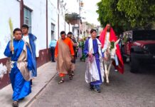 Chucándiro inicia la Semana Santa con fe y un llamado a la unidad familiar