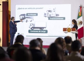 Anuncian paquete de apoyos para renovación y producción de autobuses, tractocamiones y camiones de carga