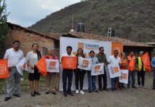 Inician obra de drenaje sanitario en Jaripeo, municipio de Charo